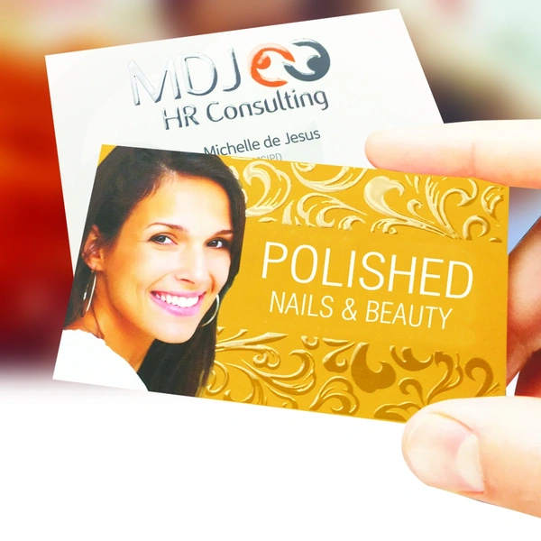 Business Card Digital Embossing